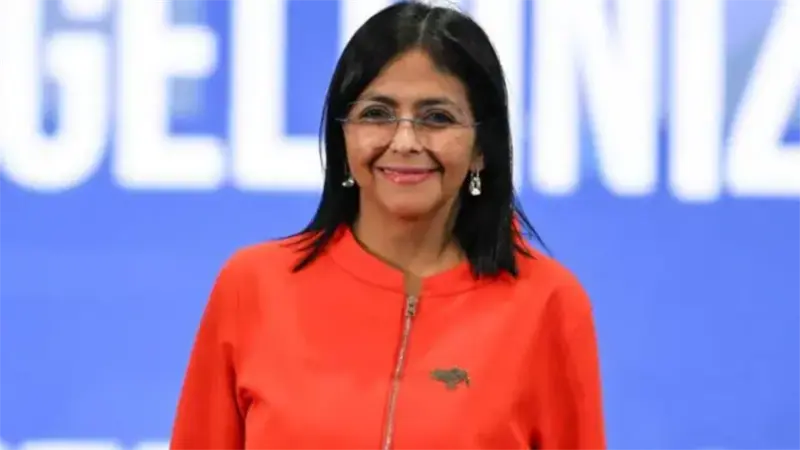 Delcy Rodr&iacute;guez agradece a S&aacute;nchez su valiente postura al condenar ataque de EE. UU.
