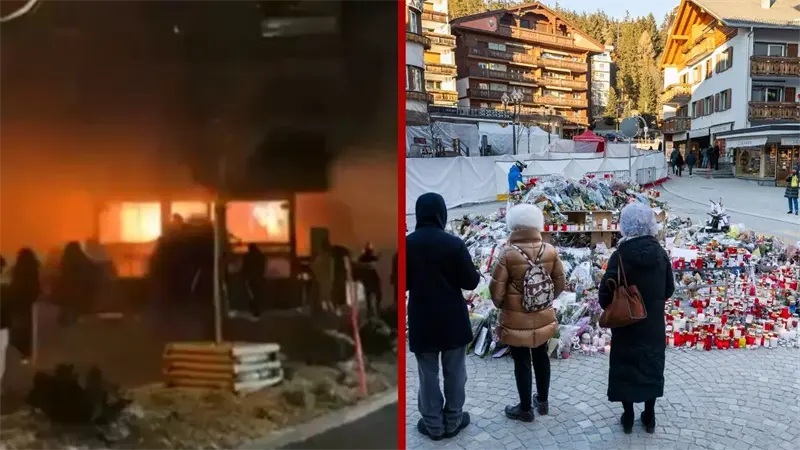 Autoridades suizas interrogan a copropietarios franceses tras incendio que dej&oacute; 40 fallecidos