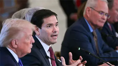 Rubio insiste en que la transici&oacute;n tras captura de Maduro de Venezuela tendr&aacute; tres fases