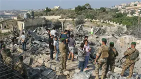 Ej&eacute;rcito israel&iacute; atac&oacute; un almac&eacute;n de armas subterr&aacute;neo de Hizbul&aacute; en el sur del L&iacute;bano