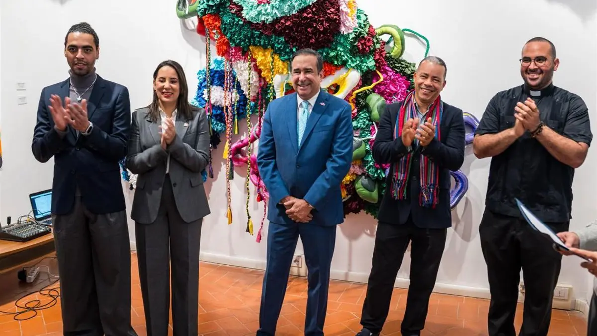 Exposición arte contemporáneo dominicano Roma.