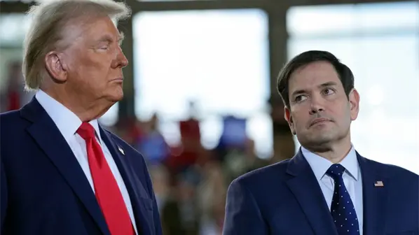 Trump opina que le parece bien que Marco Rubio sea el pr&oacute;ximo presidente de Cuba