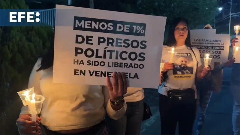 Familiares visitan a presos políticos en Venezuela por primera vez desde sus detenciones