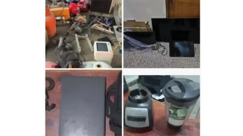 Polic&iacute;a desmantela almac&eacute;n de objetos robados y recupera bienes sustra&iacute;dos en Santiago