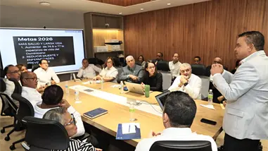 SNS socializa metas sector salud dominicana 2026 y traza hoja de ruta institucional