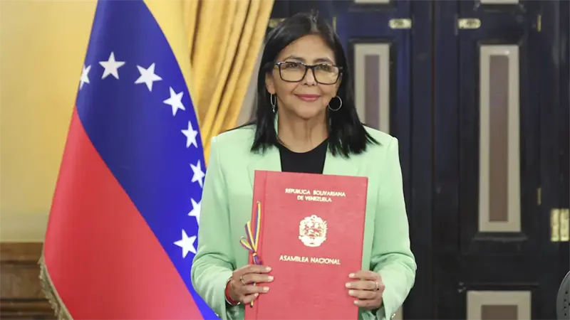Delcy Rodr&iacute;guez, una semana encargada de una Venezuela bajo la lupa de Trump
