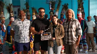 Concluye el rodaje del documental Guloyas: la llegada de los ancestros