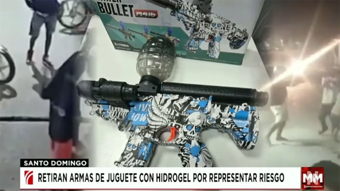 Retiran armas de juguete con hidrogel por representar riesgo