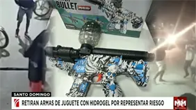 Retiran armas de juguete con hidrogel por representar riesgo