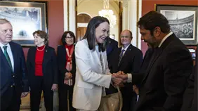 Machado dice a senadores de EEUU que har&aacute; de Venezuela un escudo de seguridad regional