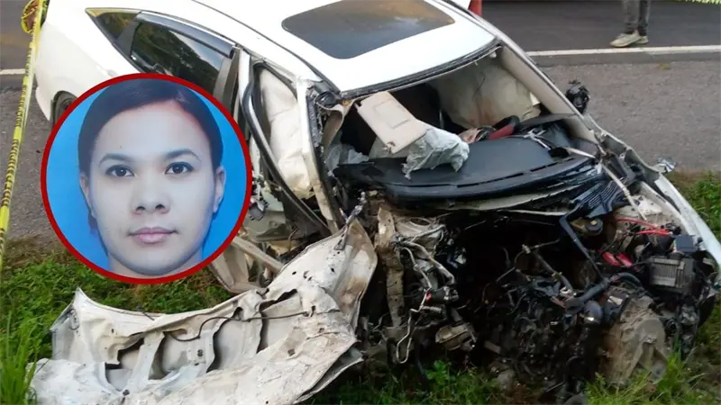 Muere mujer tras accidente en el tramo Salto Socoa en Monte Plata