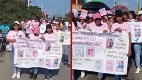 Familiares y comunitarios marchan en respuesta por la desaparición de Brianna Genao