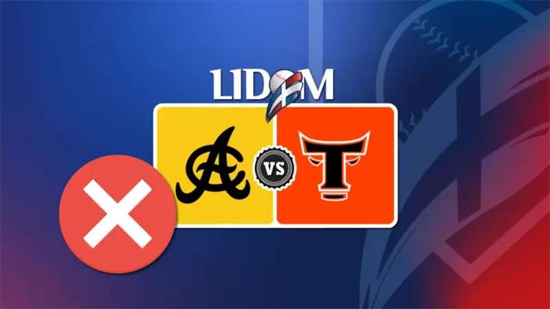 Lidom anula triunfo de las &Aacute;guilas sobre los Toros del pasado viernes