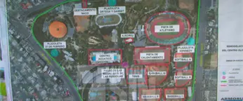 Estatus de obras para los Juegos Centroamericanos y del Caribe 2026