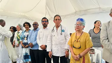 Cruz Jimini&aacute;n realiza misa de acci&oacute;n de gracias en homenaje a la Virgen de la Altagracia