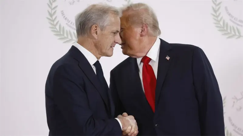 Trump vincula exigencia sobre Groenlandia al rechazo del Nobel en mensajes con primer ministro noruego