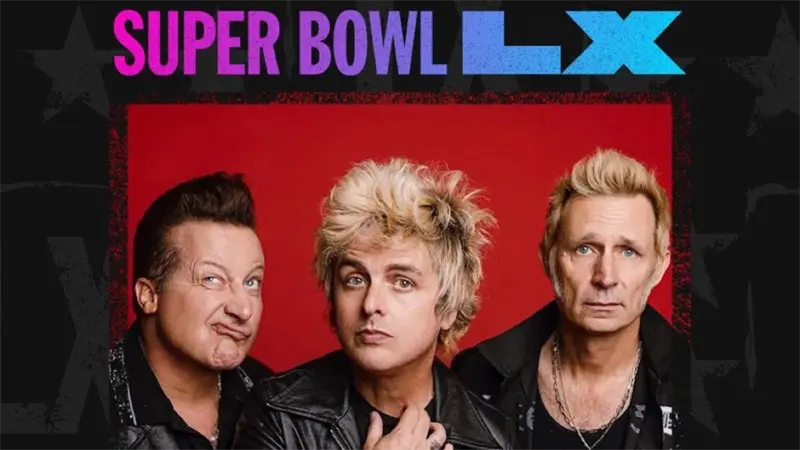 La NFL anuncia a Green Day para la ceremonia de apertura del Super Bowl LX