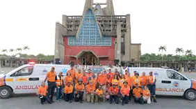 Defensa Civil acompaña a fieles en carreteras y la Basílica de Higüey