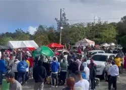 Cientos de personas acuden a la Ermita de la Virgen en Tireo, La Vega