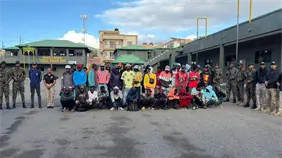 Ejército y Migración detienen 51 haitianos indocumentados en Constanza