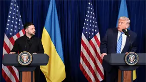 Trump afirma que se reunir&aacute; hoy con Zelenski en Davos