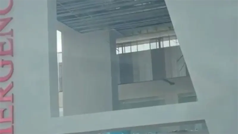 Realizan cambios de plafones en Hospital &Aacute;ngel Mar&iacute;a Gat&oacute;n, dice el SNS