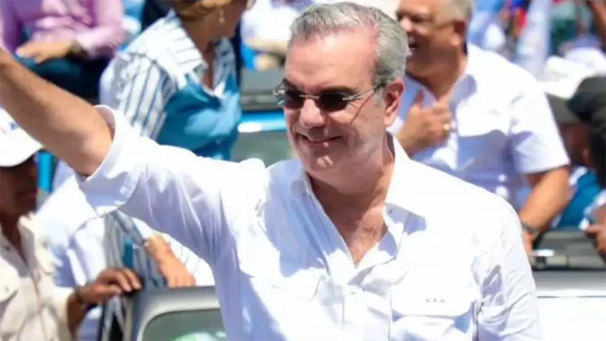 Presidente Luis Abinader / Foto de archivo.