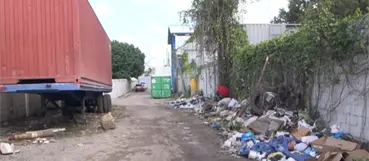 Comunitarios del sector Olimpo estallan contra el abandono municipal