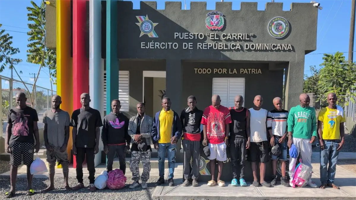 Detienen 282 haitianos indocumentados durante operativos en el Sur del país.