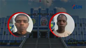 Capturan a "Johan" y "Esteroide" por asalto frente a una cl&iacute;nica en Los Alcarrizos