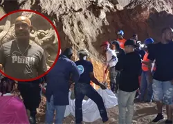 Recuperan cad&aacute;ver de minero tras 13 horas de b&uacute;squeda