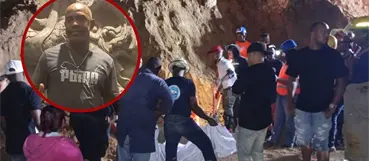 Recuperan cadáver de minero tras 13 horas de búsqueda