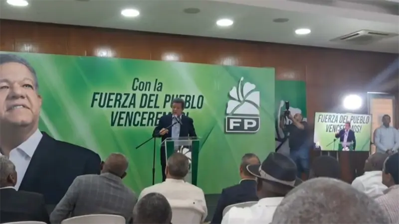 Leonel Fern&aacute;ndez se&ntilde;ala al PRM por uso de recursos estatales en proceso electoral