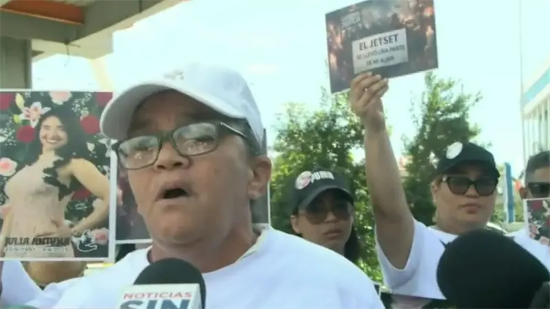 "Nuestra familia qued&oacute; destruida": el grito de justicia que sacude la marcha del Jet Set