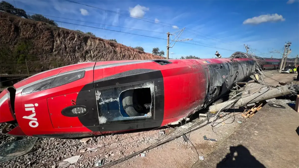 Fabricante de la vía rota en accidente ferroviario pide investigación sin especulaciones