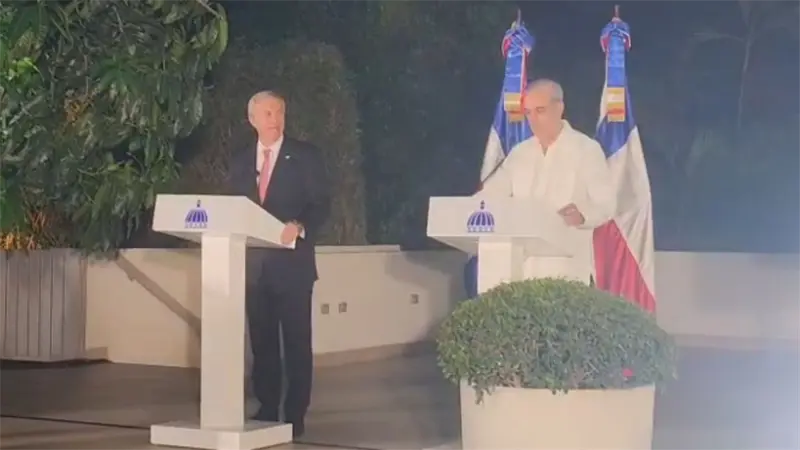 Abinader y Jos&eacute; Antonio Kast destacan cooperaci&oacute;n bilateral en seguridad, comercio y turismo