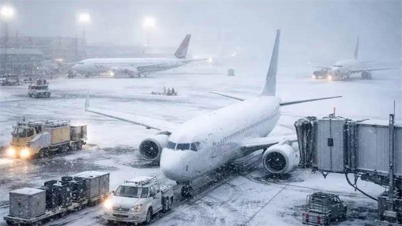 Tormenta invernal provoca cancelaci&oacute;n de 89 vuelos entre EE. UU. y Rep&uacute;blica Dominicana