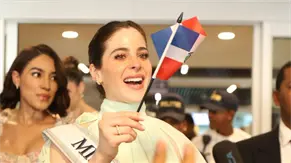 Llegó a República Dominicana Fátima Bosch, Miss Universo 2025, para impulsar agenda sobre el autismo