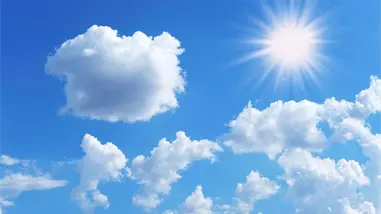 Indomet prevé un cielo despejado y pocas lluvias para este lunes