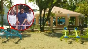 David Collado inaugura Parque Juan Pablo Duarte en Saman&aacute;