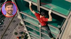 Alex Honnold escala el Taipei 101 por USD 500,000 y MrBeast critica la cifra en redes