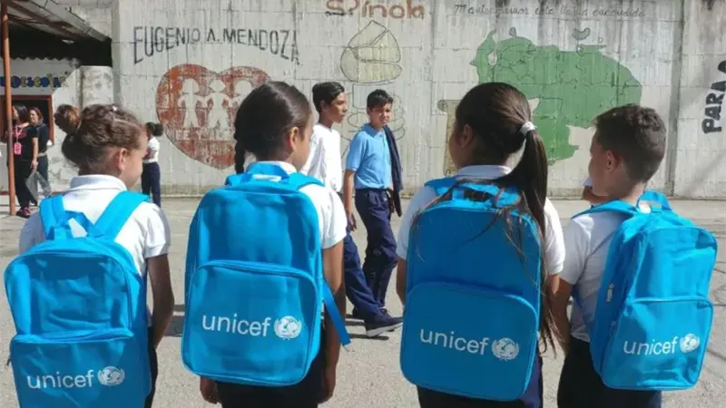 UNICEF planea aumentar en un 150 % el acceso a la educaci&oacute;n de los ni&ntilde;os en Gaza este 2026