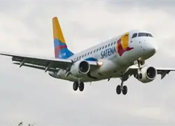 Avión de la compañía colombiana Satena con 15 personas desaparece en noreste del país