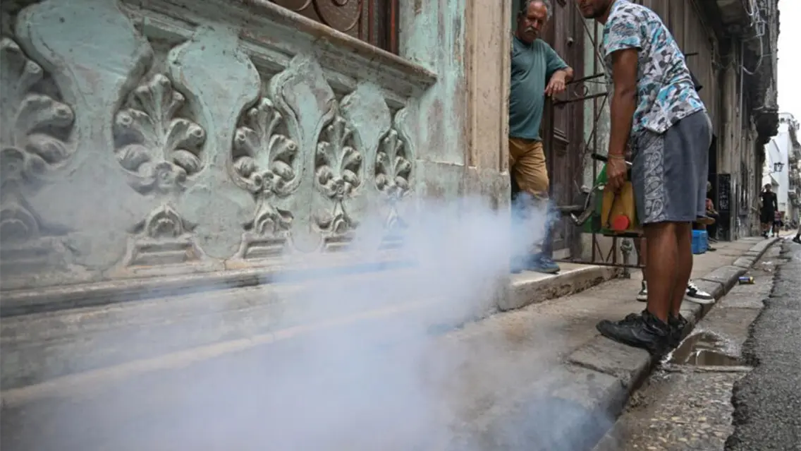 El Gobierno cubano anuncia diminuci&oacute;n de casos dengue y chikunguya