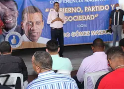 "Voy a respetar los plazos, pero voy a competir": G&oacute;mez Mazara reafirma su ruta pol&iacute;tica