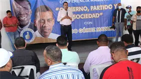 "Voy a respetar los plazos, pero voy a competir": G&oacute;mez Mazara reafirma su ruta pol&iacute;tica