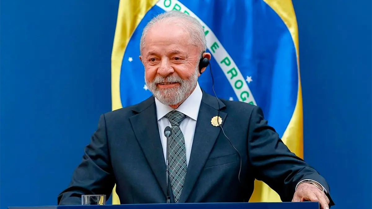 El presidente de Brasil, Luiz Inácio Lula da Silva.