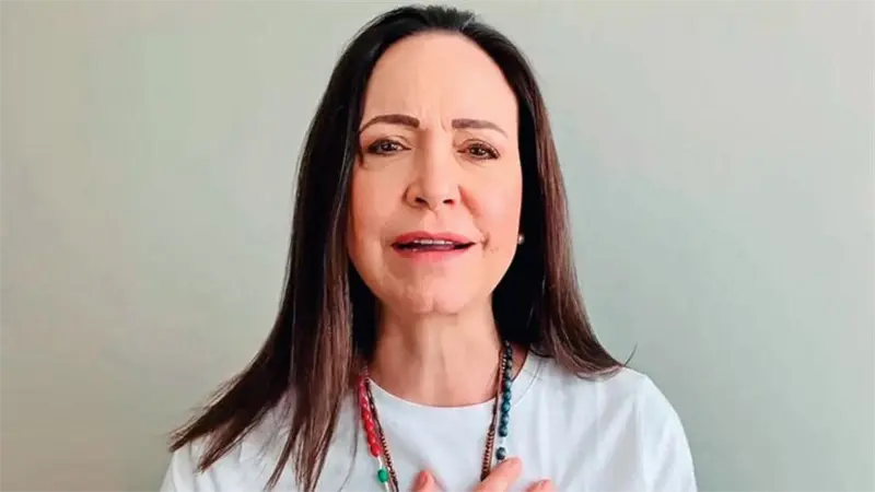 Mar&iacute;a Corina Machado pide una transici&oacute;n real en Venezuela tras reuni&oacute;n con Marco Rubio en Washington