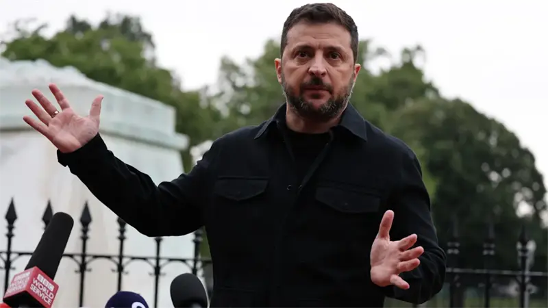 Zelenski espera que el cese de ataques rusos por fr&iacute;o anunciado por Trump se haga realidad