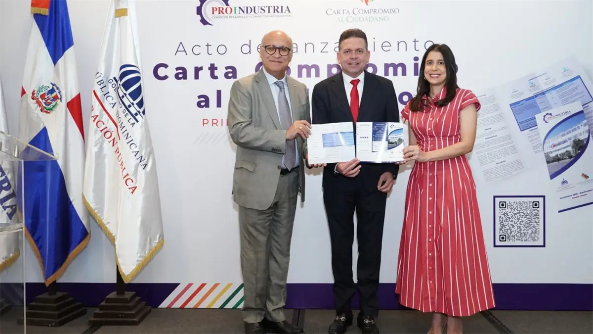 Proindustria lanza Carta Compromiso al Ciudadano 2025–2027